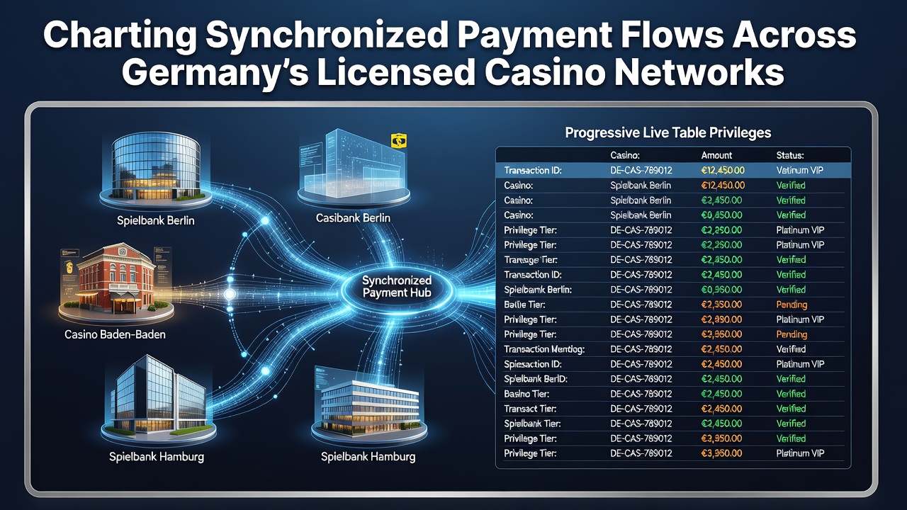 Synchronisierte Zahlungsflüsse und progressive Live-Tisch-Privilegien in deutschen Casino-Netzwerken