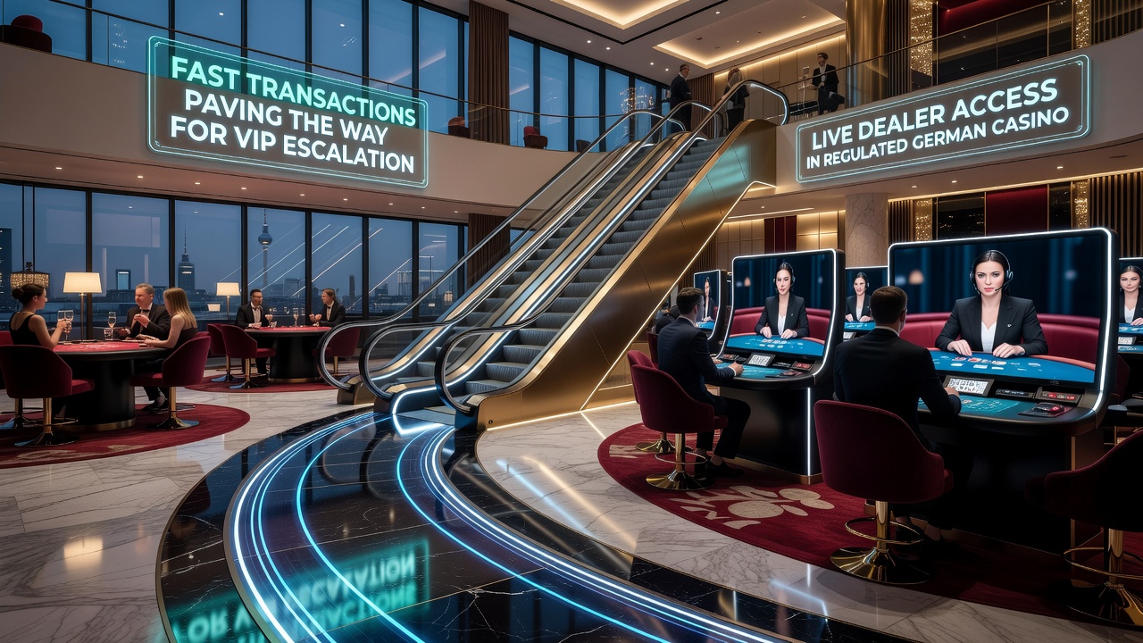Live-Dealer-Tische und VIP-Privilegien durch schnelle Transaktionen in deutschen Casinos