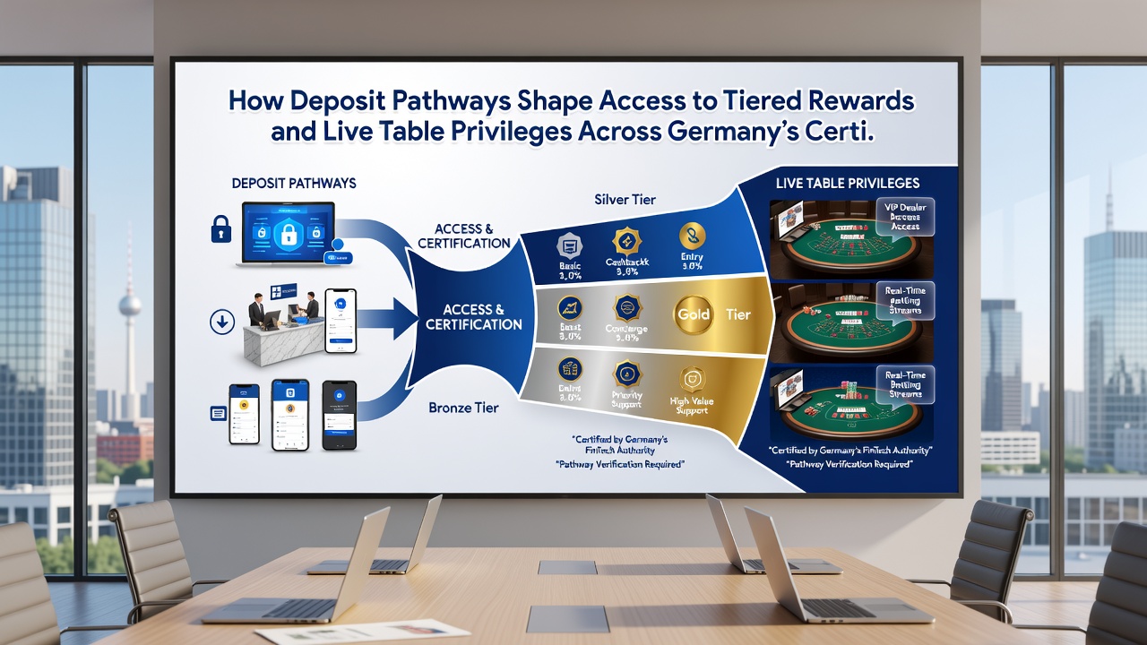 Darstellung von Live-Tisch-Privilegien und gestaffelten Belohnungen