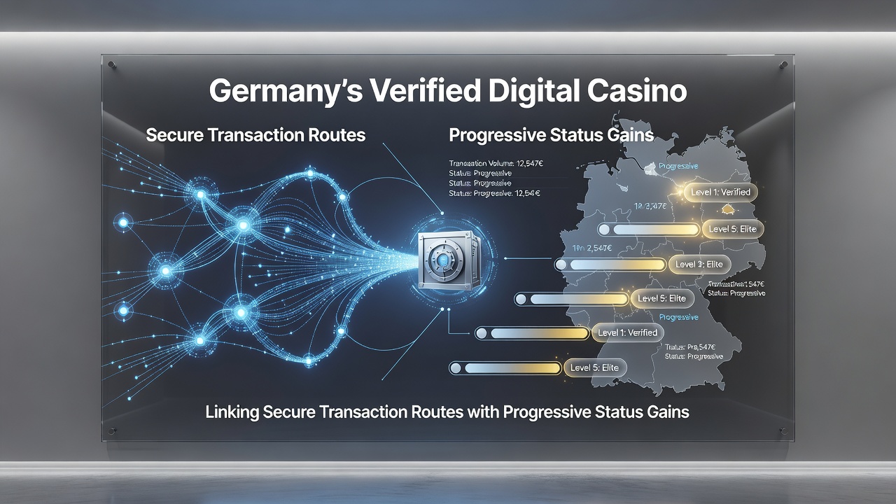 Darstellung gestaffelter Statusgewinne durch sichere Transaktionen