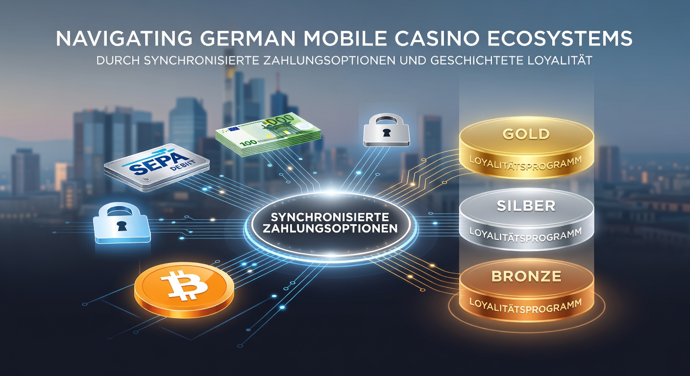 Mobile Casino-App mit gestaffelten Loyalitätsstufen und synchronisierten Zahlungsoptionen