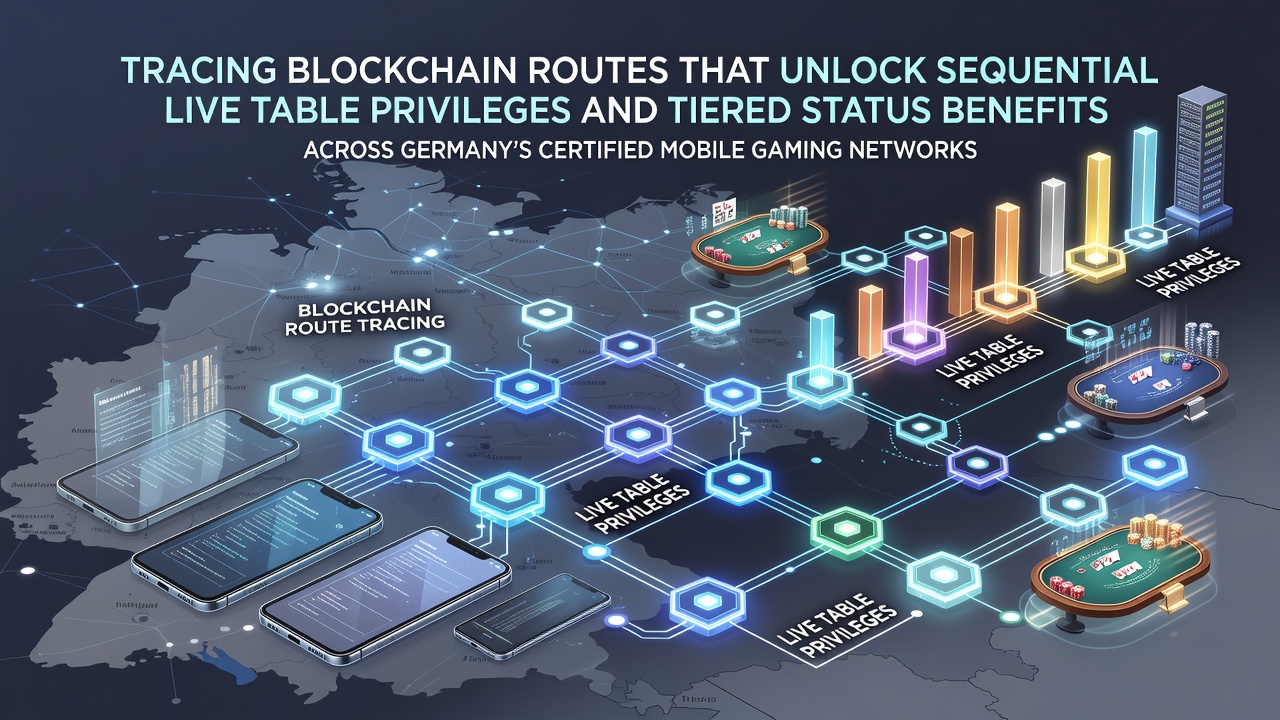 Blockchain-Routen die Live-Tisch-Privilegien und gestaffelte Vorteile in deutschen mobilen Gaming-Netzwerken freischalten